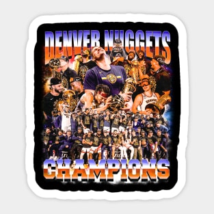 Denver Nuggets Bootleg Sticker